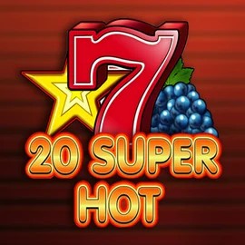 20 Super Hot slot logo by Amusnet Interactive at Bizzo Casino