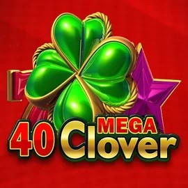 40 Mega Clover online game logo by Amusnet Interactive on bizzo-kaszino.com