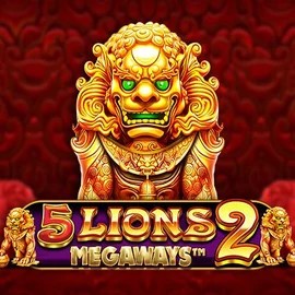 5 Lions Megaways 2 logo by Pragmatic Play at Bizzo Casino