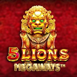 5 Lions Megaways logo by Pragmatic Play Bizzo Casino