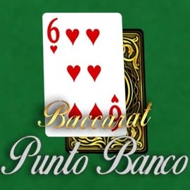 Baccarat - Punto Banco slot logo by Red Tiger Gaming at Bizzo Casino