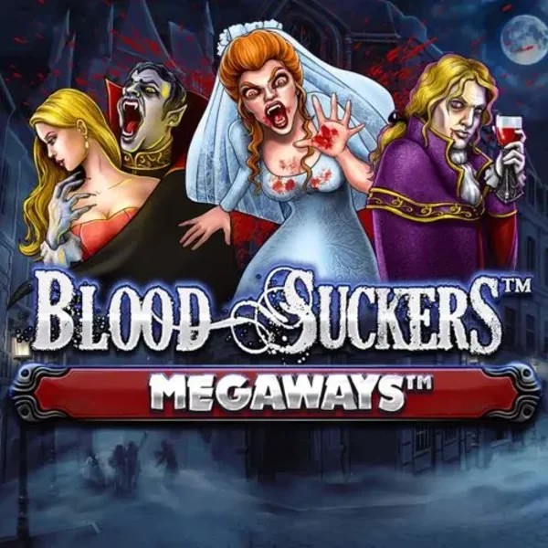Blood Suckers Megaways online game logo by Red Tiger Gaming on bizzo-kaszino.com
