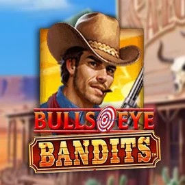 Official Slots logo: Bulls Eye Bandits by Origins at Bizzo Casino