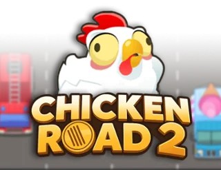 Chicken Road 2 online game logo by InOut on bizzo-kaszino.com