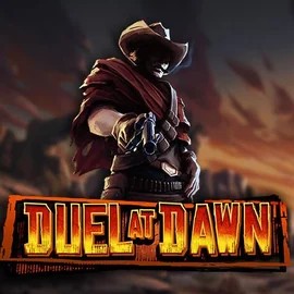 Duel At Dawn slot logo by Hacksaw Gaming at Bizzo Casino