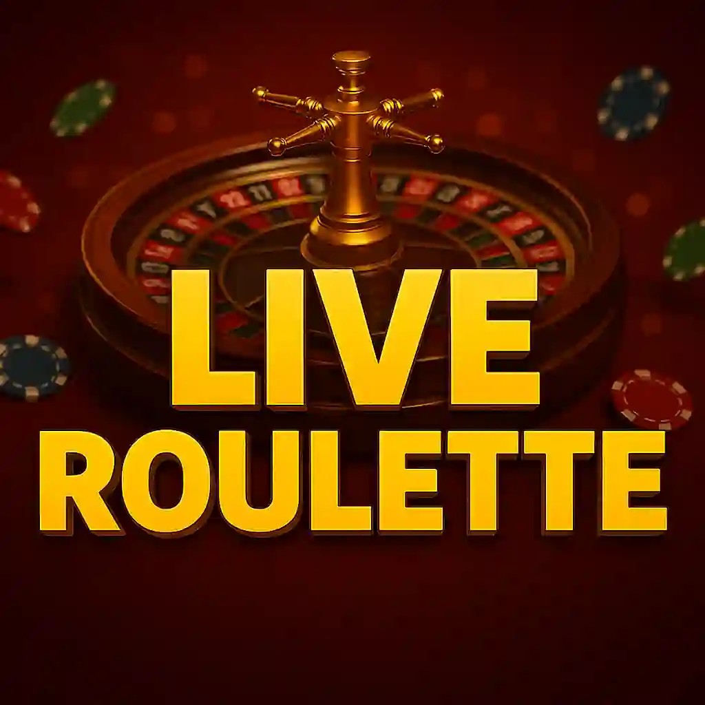 Live Roulette slot icon by Evolution, available at Bizzo Casino
