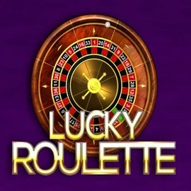 Lucky Roulette slot logo by Belatra Games at Bizzo Casino