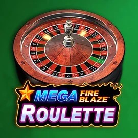 Mega Fire Blaze Roulette logo – Table Games by Playtech at Bizzo Casino