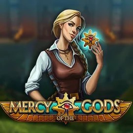 Mercy Of The Gods logo – Slots by NetEnt at Bizzo Casino