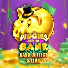 Piggies And The Bank Cash Collect & Link casino game by Origins – featured logo at Bizzo Casino