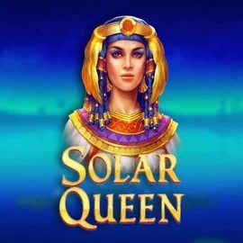 Solar Queen logo by Playson at Bizzo Casino