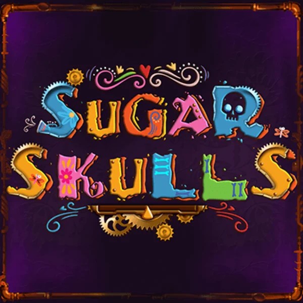 Sugar Skulls logo by Booming Games at Bizzo Casino