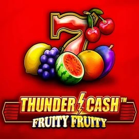 Thunder Cash Fruity Fruity logo by Novomatic at Bizzo Casino